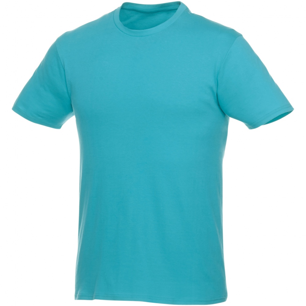 Logotrade corporate gift image of: Heros short sleeve unisex t-shirt, turquoise