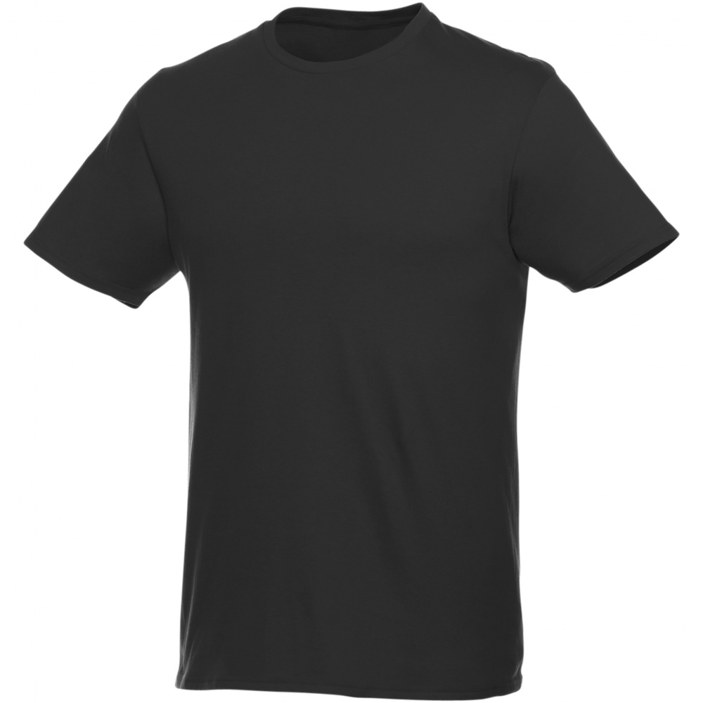Logotrade promotional giveaway image of: Heros short sleeve unisex t-shirt, black