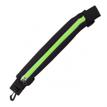 Logotrade promotional merchandise image of: Ease sports waist bag, black/light green