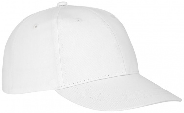 Logo trade promotional giveaway photo of: Ares 6 panel cap, white