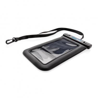 Logo trade corporate gifts image of: IPX8 Waterproof Floating Phone Pouch, black