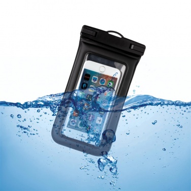 Logo trade promotional product photo of: IPX8 Waterproof Floating Phone Pouch, black
