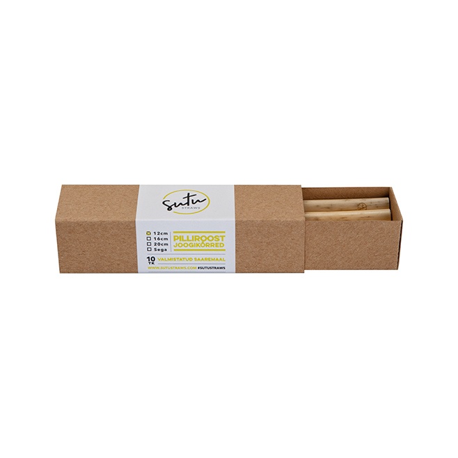 Logotrade promotional product image of: #9 Natural biodegradable drinking straws