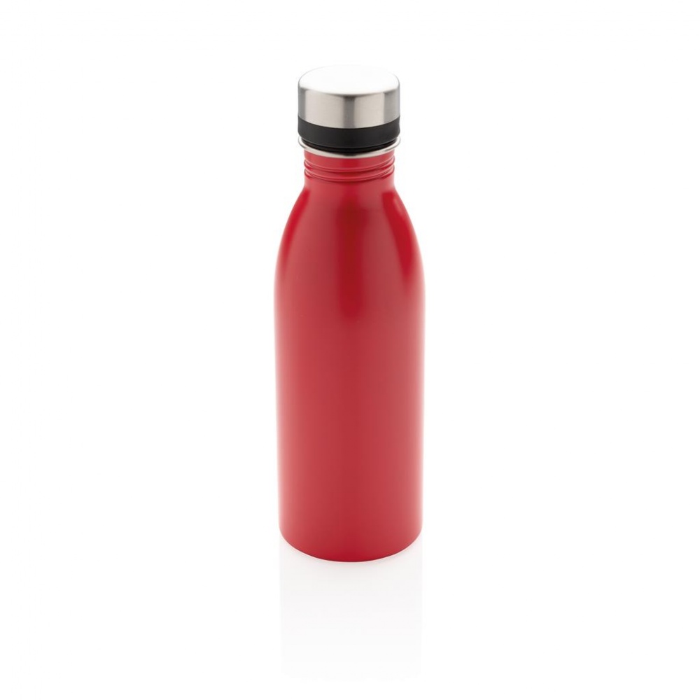 Logotrade promotional products photo of: Deluxe stainless steel water bottle, red
