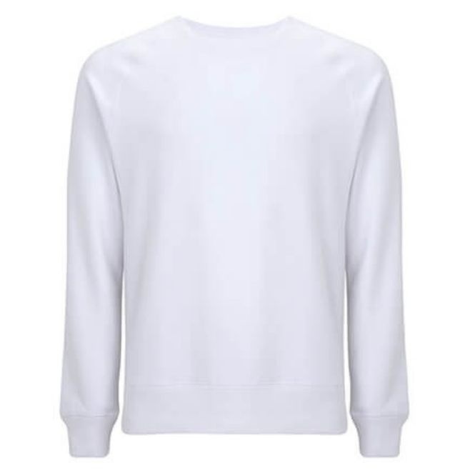 Logo trade promotional products image of: Salvage unisex men´s sweatshirt, dove white