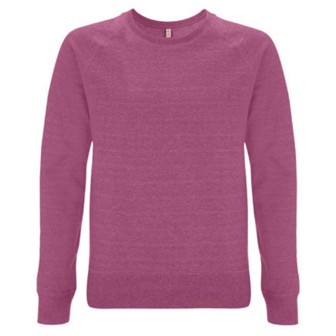 Logo trade advertising products picture of: Salvage unisex raglan sweatshirt, melange plum