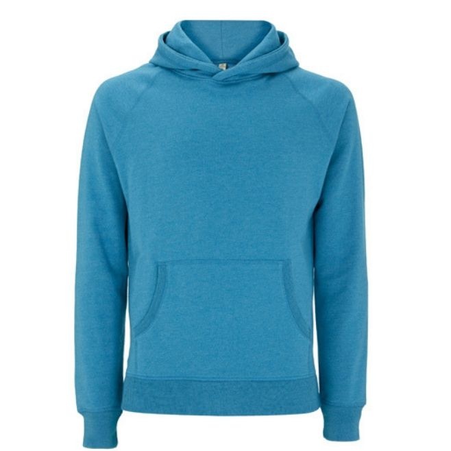 Logo trade corporate gifts image of: Salvage unisex pullover hoody, melange blue