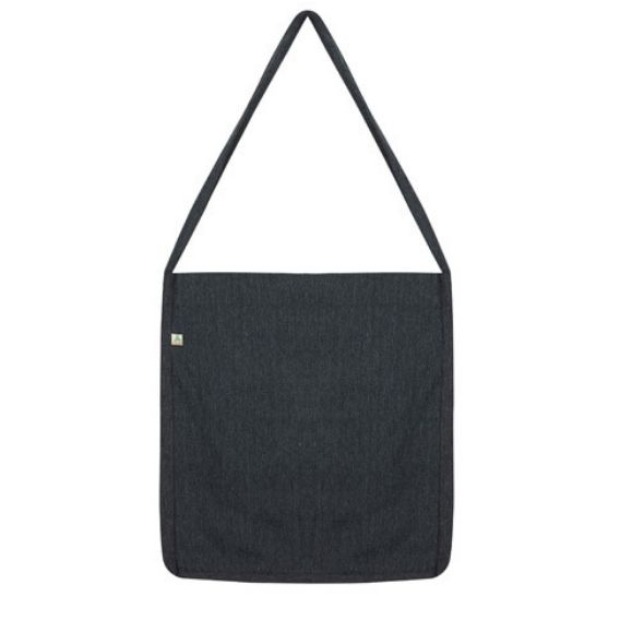 Logotrade promotional gifts photo of: Tote sling bag Salvage, melange black