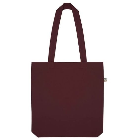 Logo trade promotional items image of: Shopper tote bag, burgundy