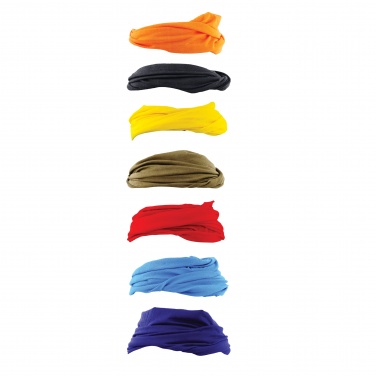 Logotrade promotional merchandise image of: Multifunctional neck warmer, Yellow