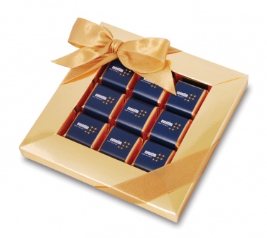 Logotrade promotional product picture of: 9 mini bars chocolate frame box