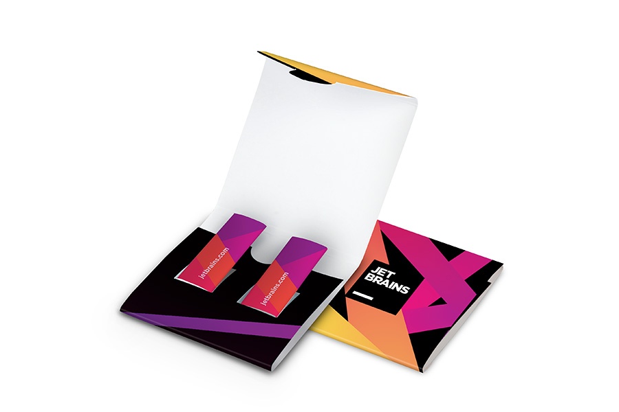 Logo trade promotional products image of: 2 chewing gums in box
