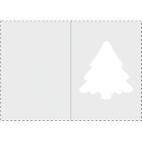 Logo trade promotional gifts image of: TreeCard Christmas card, tree