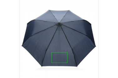 Logotrade corporate gifts photo of: Auto open/close 21" RPET umbrella, navy