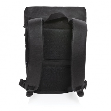 Logotrade corporate gift image of: Osaka  rPET backpack, black