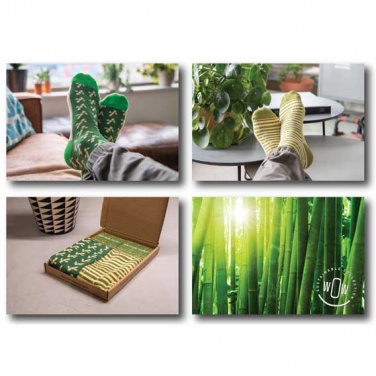 Logotrade corporate gift image of: Bamboo socks, multicolour