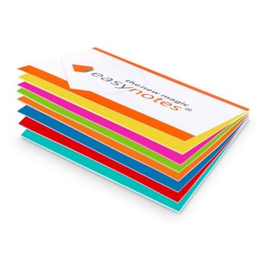 Logo trade promotional products image of: Electrostatic notepad, 100x70 mm