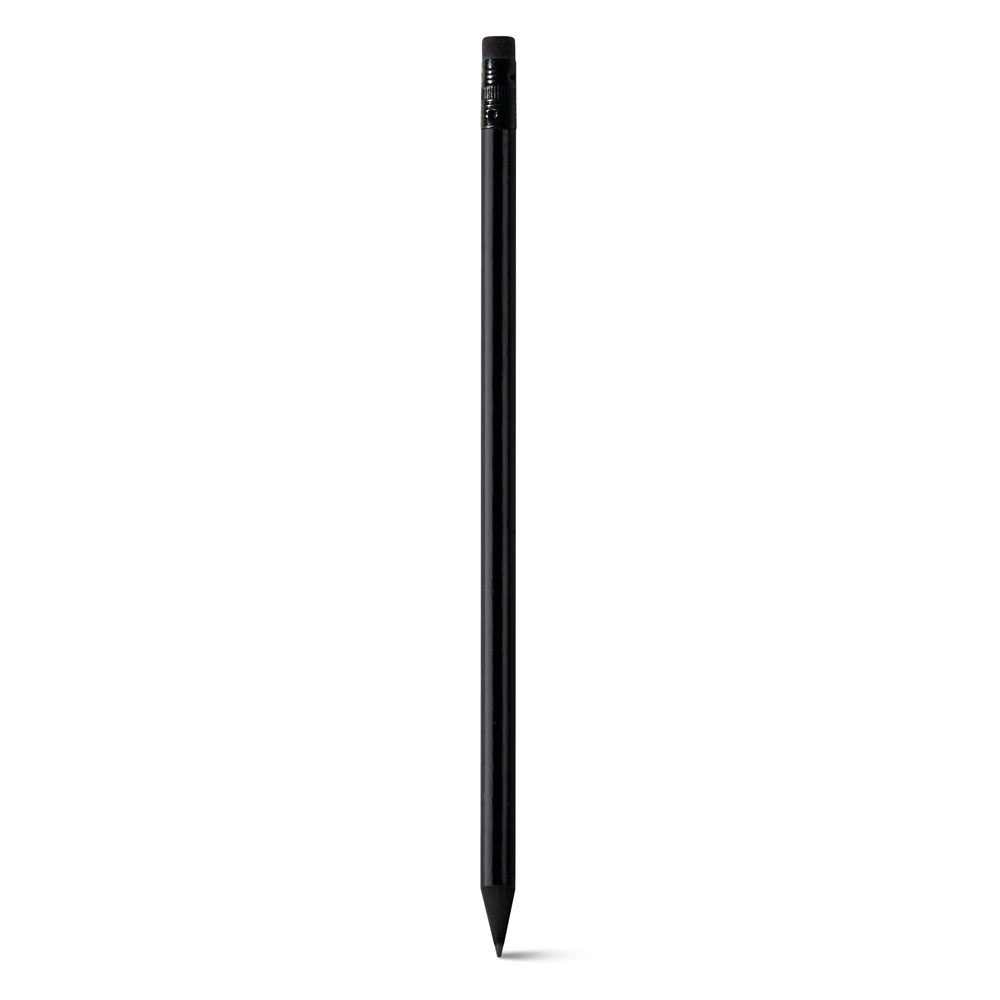 Logotrade promotional product image of: Erster pencil, black/white