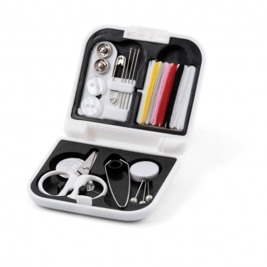 Logotrade business gift image of: BILBO travel sewing kit, white