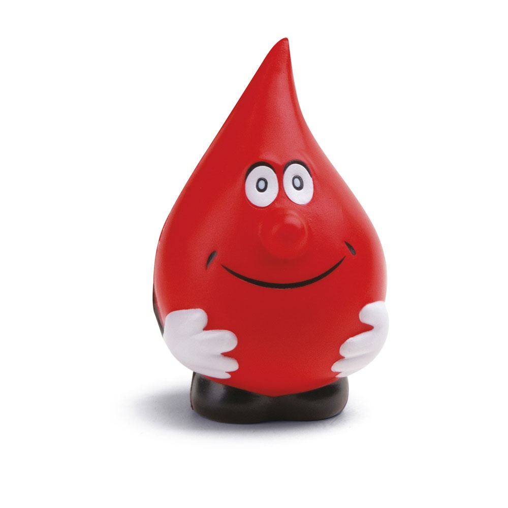 Logotrade promotional item picture of: REDS Anti-stress ball, Red