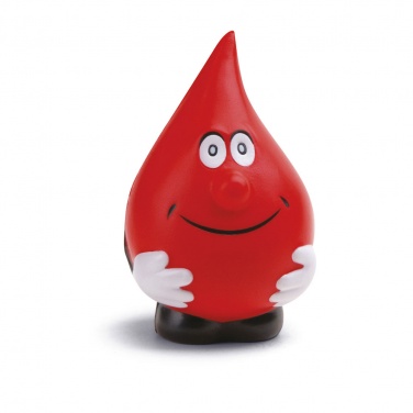 Logo trade promotional merchandise photo of: REDS Anti-stress ball, Red