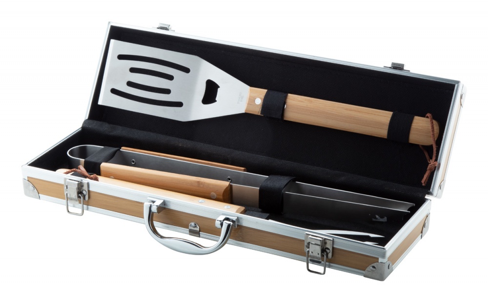 Logo trade promotional gift photo of: Barboo BBQ set