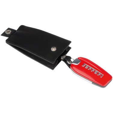 Logo trade business gifts image of: RFID Key case, Black/White