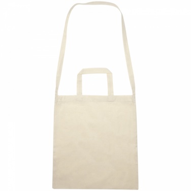 Logo trade promotional gift photo of: Cotton bag with 3 handles, White