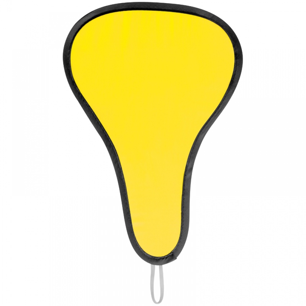 Logo trade promotional giveaways picture of: Foldable fan, Yellow