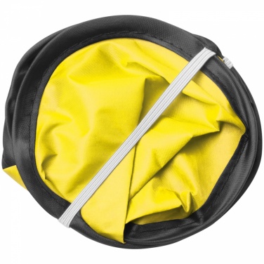 Logo trade promotional gift photo of: Foldable fan, Yellow