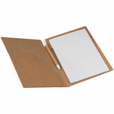 Logo trade promotional giveaways picture of: Cardboard writing case, Brown