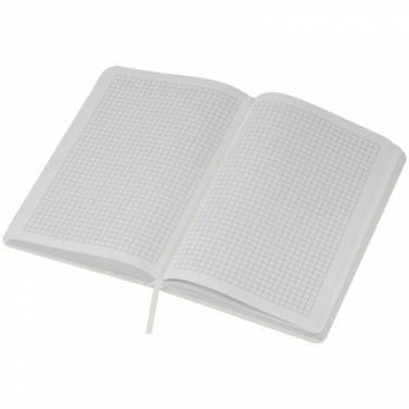 Logo trade advertising product photo of: Notebook with pocket A5, White