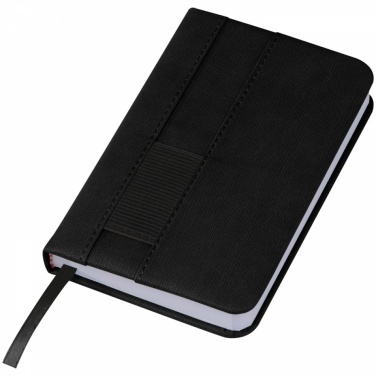 Logotrade promotional items photo of: Notebook with pocket A6, Black