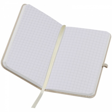 Logotrade promotional gifts photo of: Canvas notebook A6, Beige