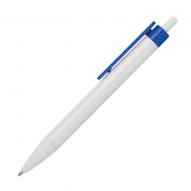 Logotrade promotional items photo of: Ballpen with colored clip, Blue