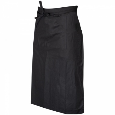 Logo trade promotional item photo of: Apron - large 180 g Eco tex, Black