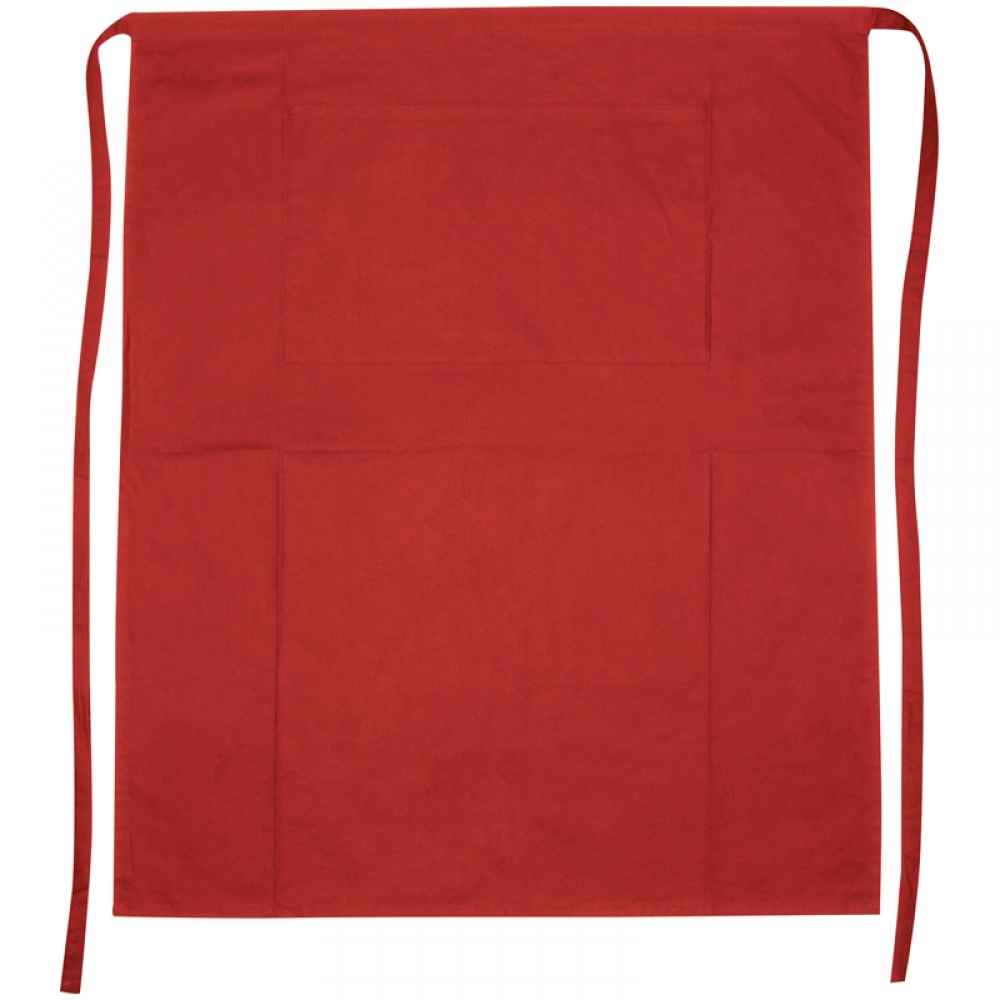 Logotrade corporate gift picture of: Apron - large 180 g Eco tex, Red