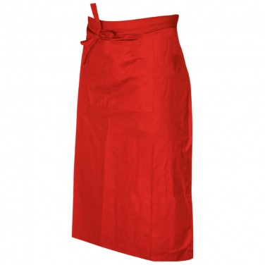 Logotrade promotional merchandise photo of: Apron - large 180 g Eco tex, Red