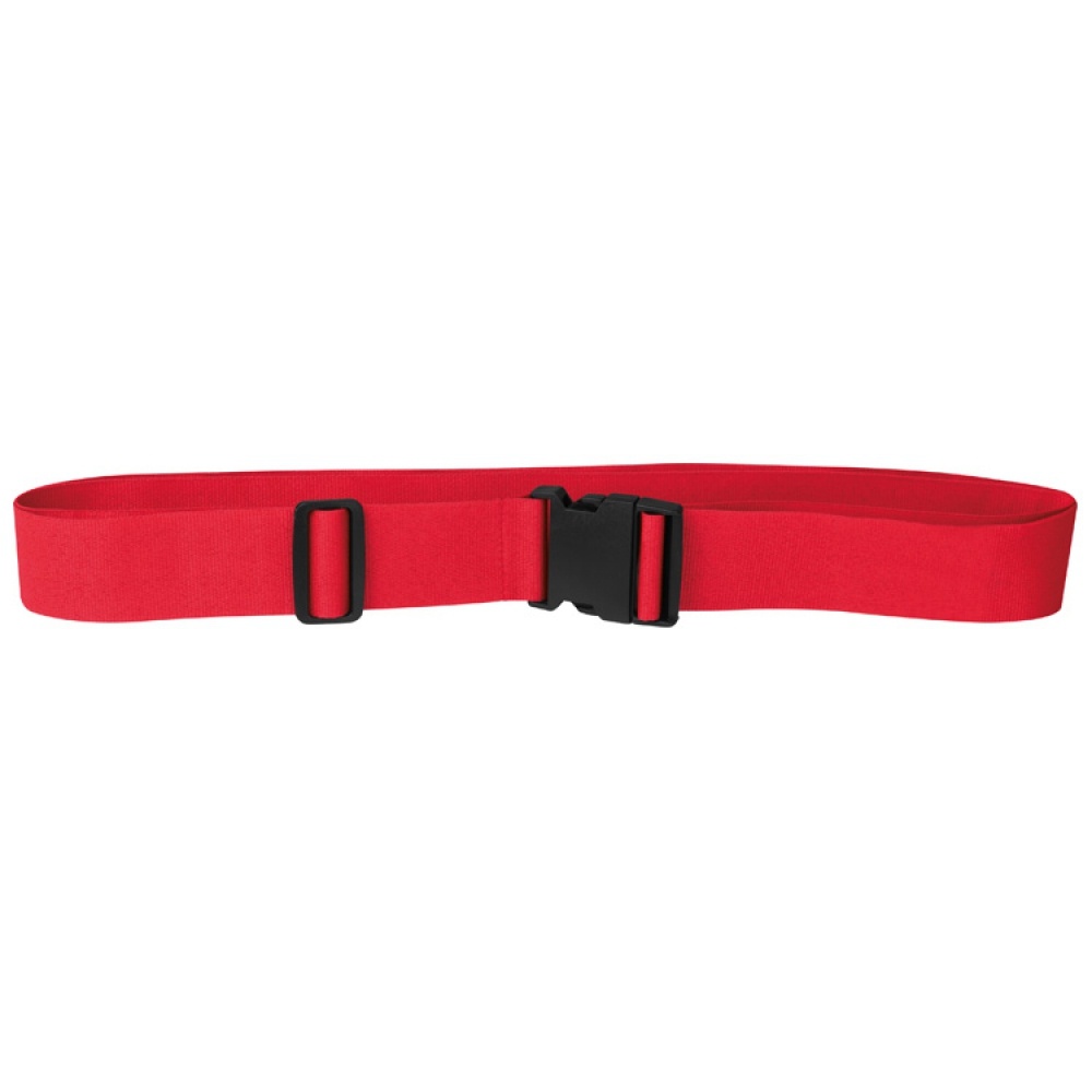 Logo trade advertising product photo of: Adjustable luggage strap, Red