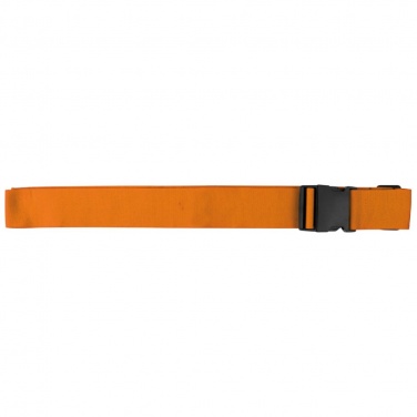 Logotrade corporate gift image of: Adjustable luggage strap, Orange