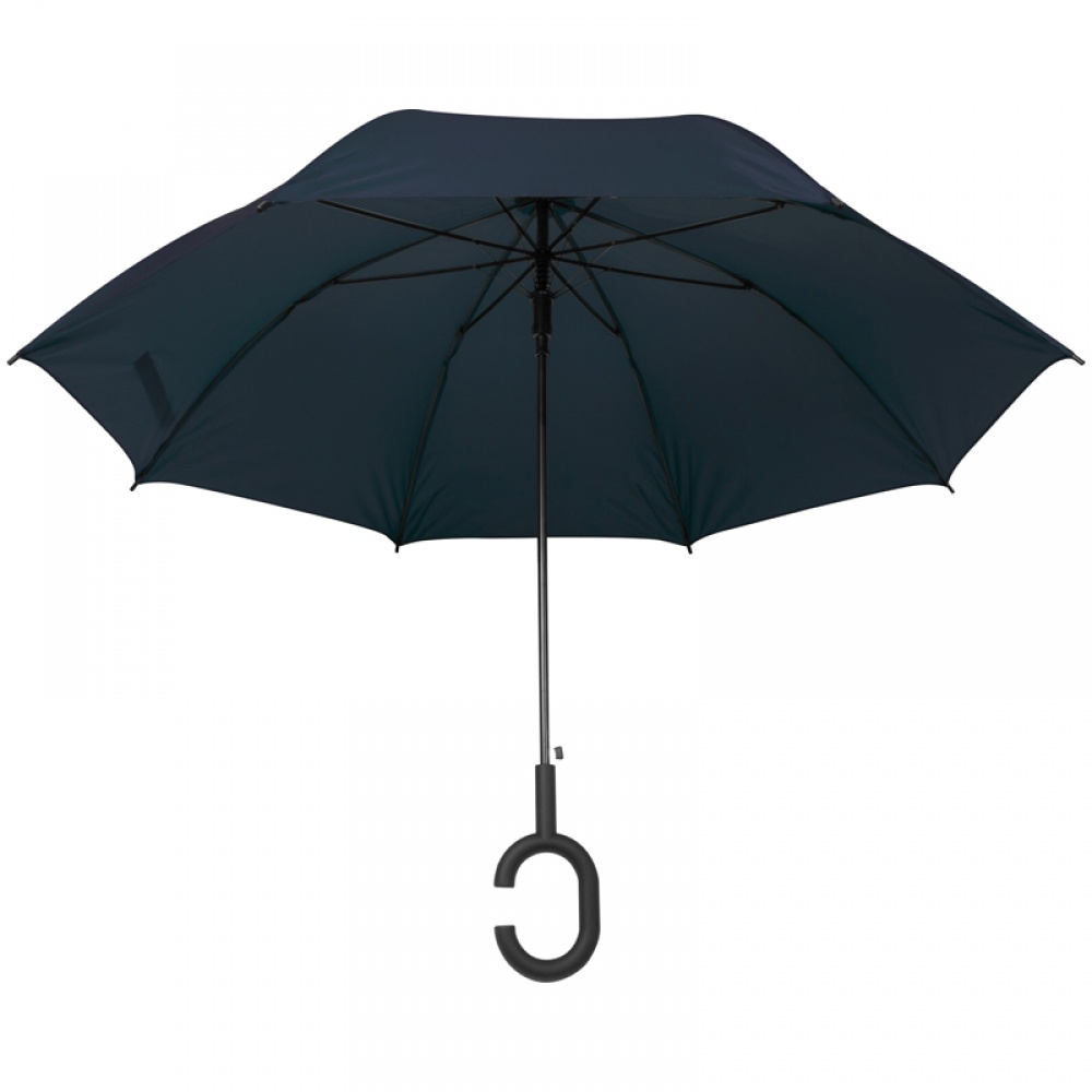 Logo trade corporate gifts picture of: Hands-free umbrella, Blue