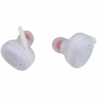 Logotrade promotional products photo of: In-ear headphones, White