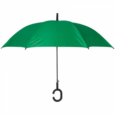 Logotrade promotional products photo of: Hands-free umbrella, Green