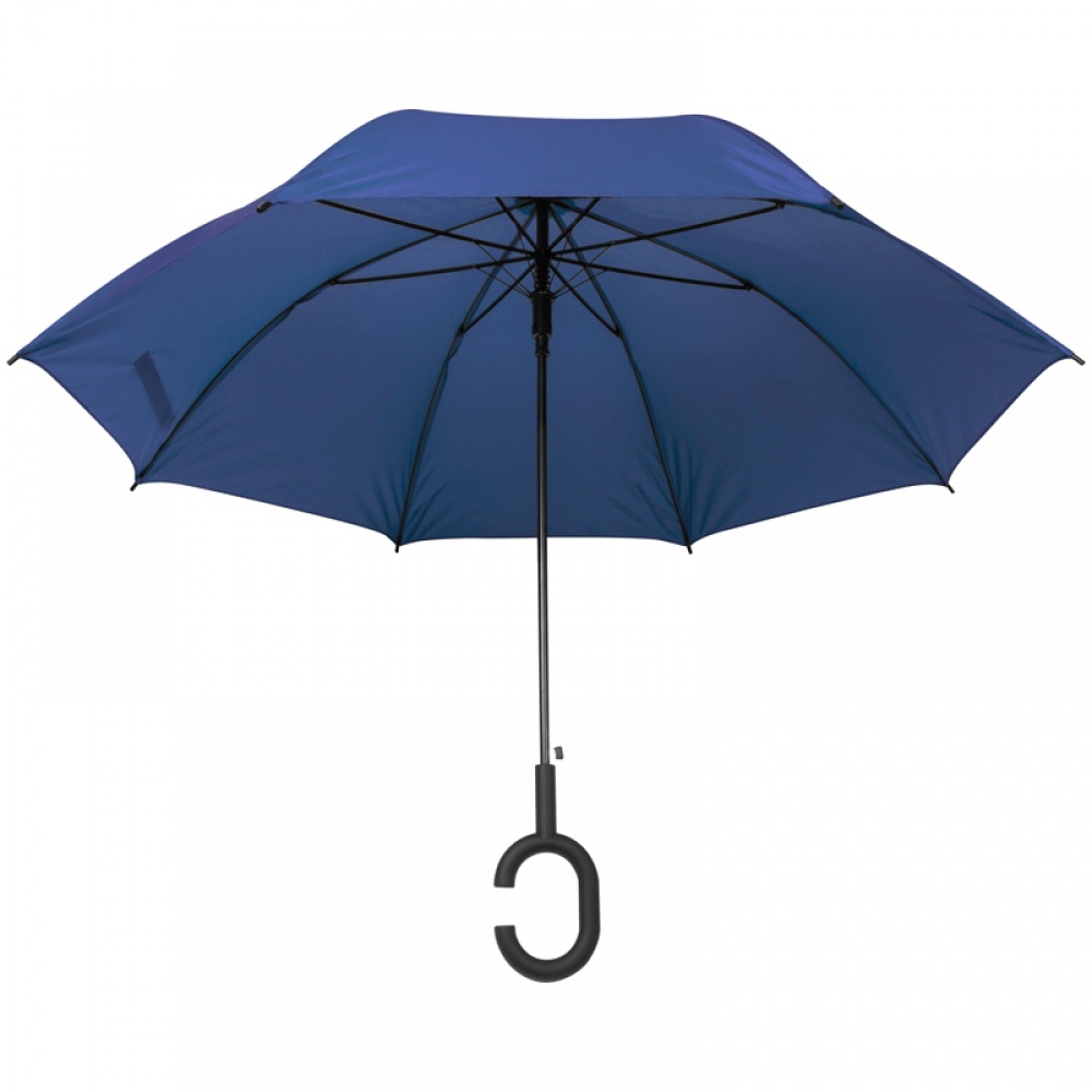 Logotrade promotional item picture of: Hands-free umbrella, Blue