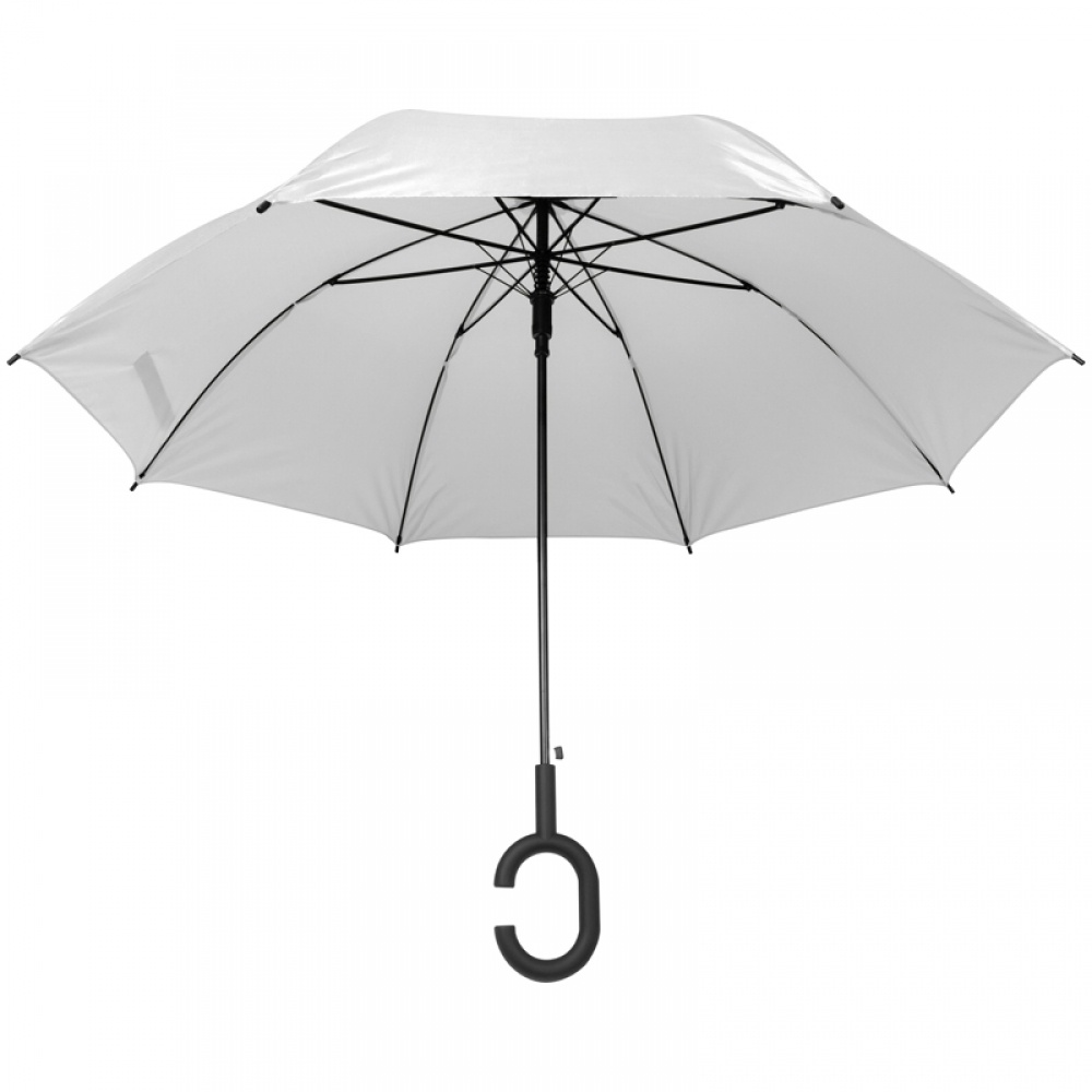 Logotrade business gift image of: Hands-free umbrella, White