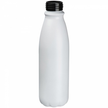 Logo trade promotional products picture of: Aluminium drinking bottle 600 ml, White