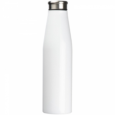 Logotrade promotional giveaway image of: Drinking bottle 750 ml, White