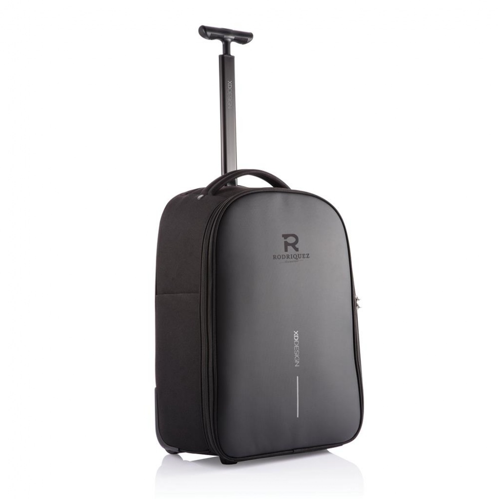 Logo trade advertising products picture of: Bobby backpack trolley, black