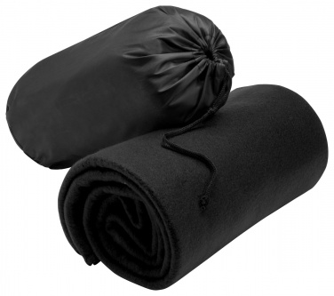 Logotrade promotional giveaway image of: polar blanket AP781301-10 black