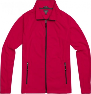 Logo trade promotional merchandise picture of: Fleece jacket Rixford Polyfleece Full Zip, red